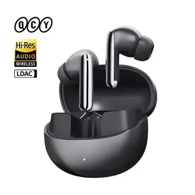 QCY HT08 MeloBuds Pro Earbuds 6 Mic 46dB ANC BT 5.3 Earphones Wireless Hi-Res LDAC Headphones 34H in-Ear Detection Wireless Bluetooth Earphones